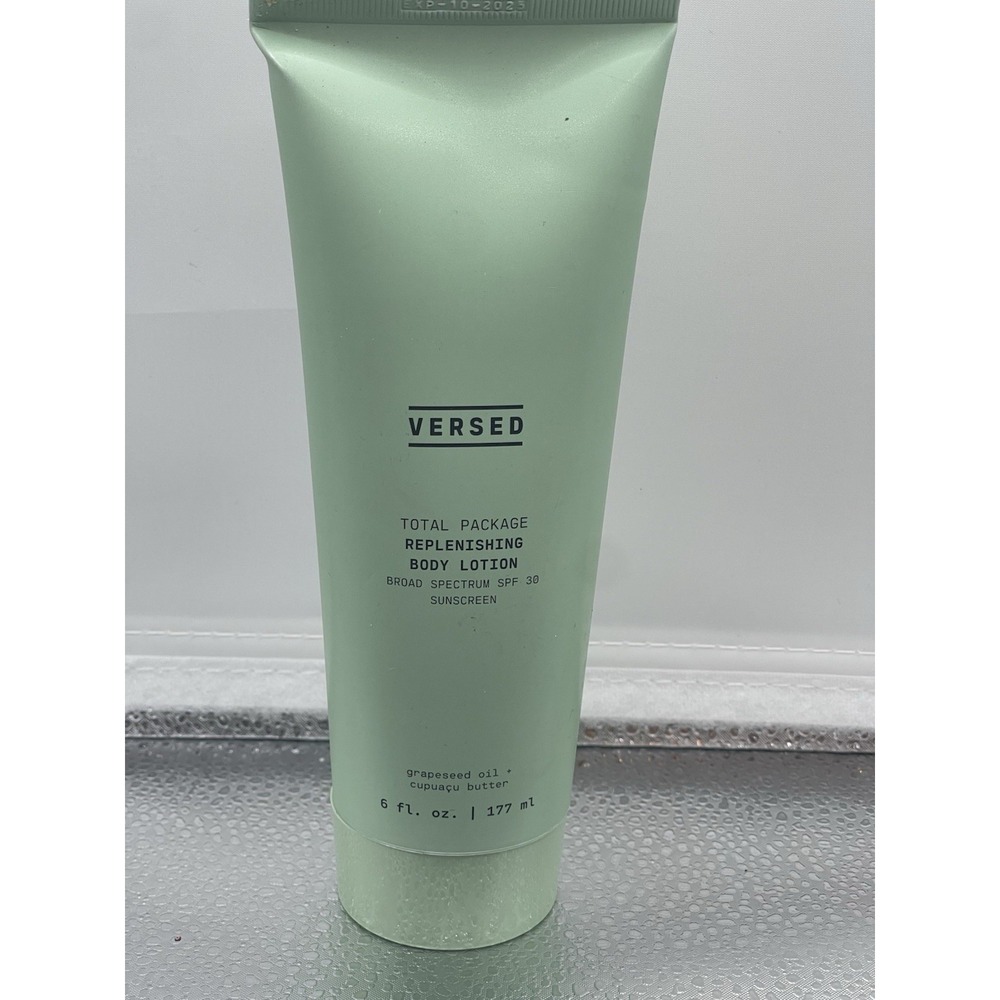 Versed Total Package Replenishing Body Lotion Mineral SPF 30 Non-Greasy Body New